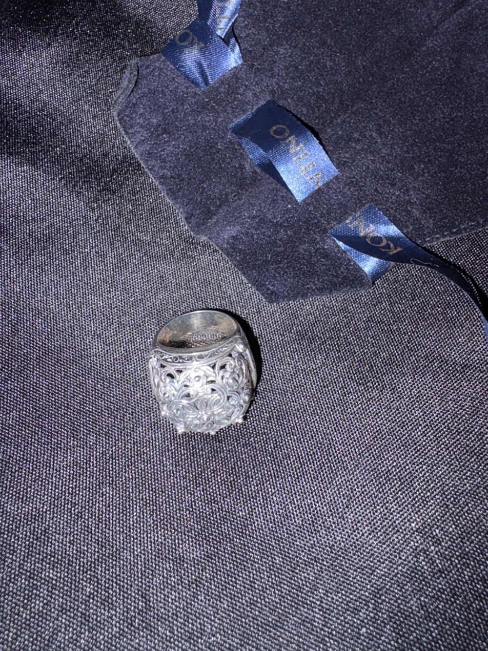 Konstantino Filigree Ring - Picture 2 of 6